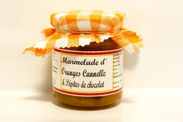  - Marmelade d'Oranges Cannelle Pépites de Chocolat