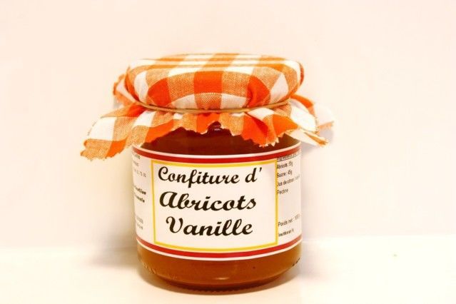 Confitures spécialités - Confiture d'Abricots Vanille